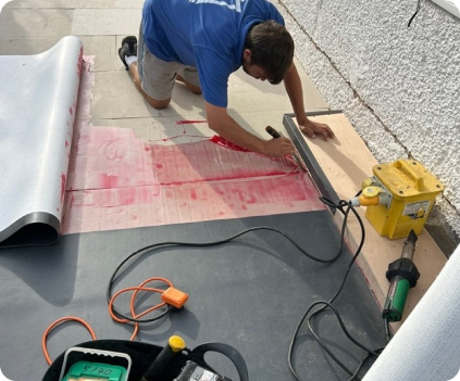 Flat roof repairs Epping